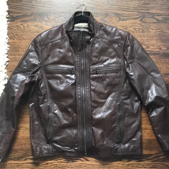 Andrew Marc Leather Jacket - Picture 1 of 1